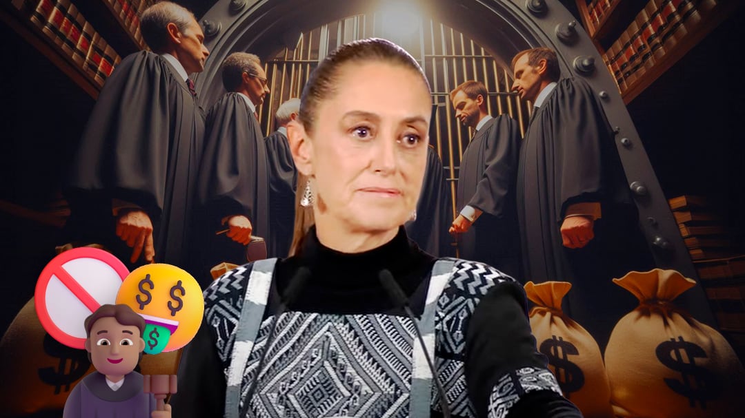 “Se acabaron los privilegios”: Sheinbaum muestra apoyos cancelados a exministros de la SCJN