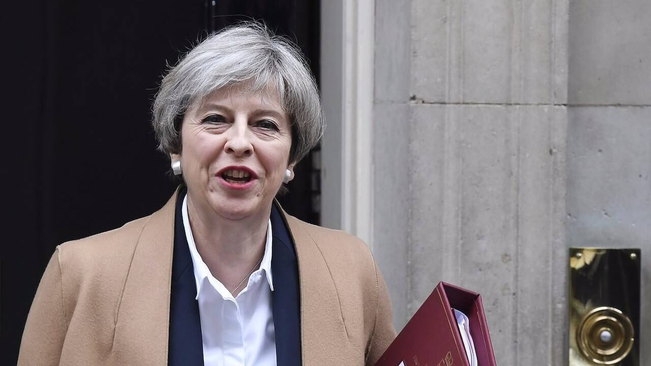 Theresa May llama a elecciones anticipadas en el Reino Unido