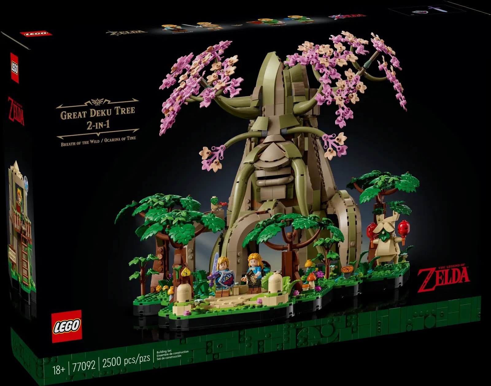 Set de LEGO: Precio en México del primer coleccionable de Zelda inspirado en Gran Árbol Deku