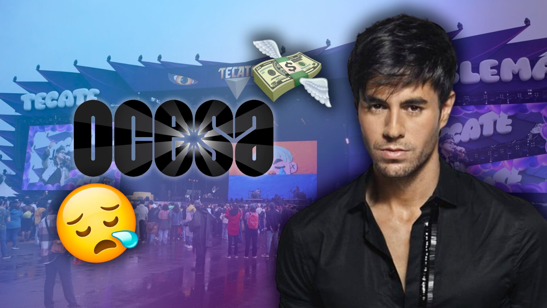 Enrique Iglesias canceló en el Tecate Emblema