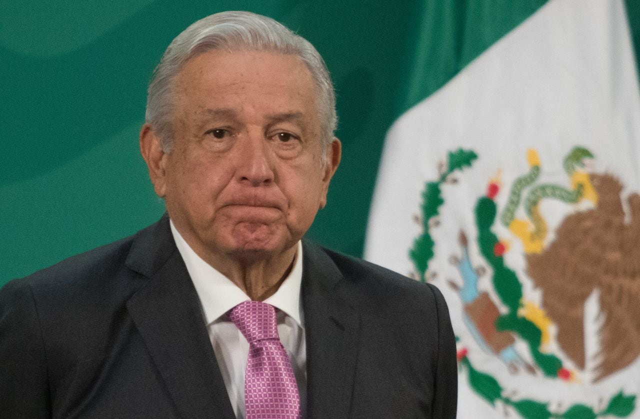 AMLO en su conferencia mañanera