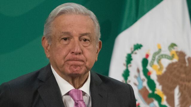 AMLO en su conferencia mañanera