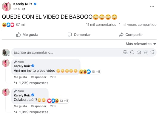 Babo de Cartel de Santa y Karely Ruiz colaborarán en OnlyFans