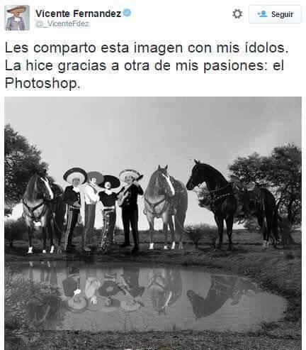 Fotomontaje hecho por Vicente Fernández