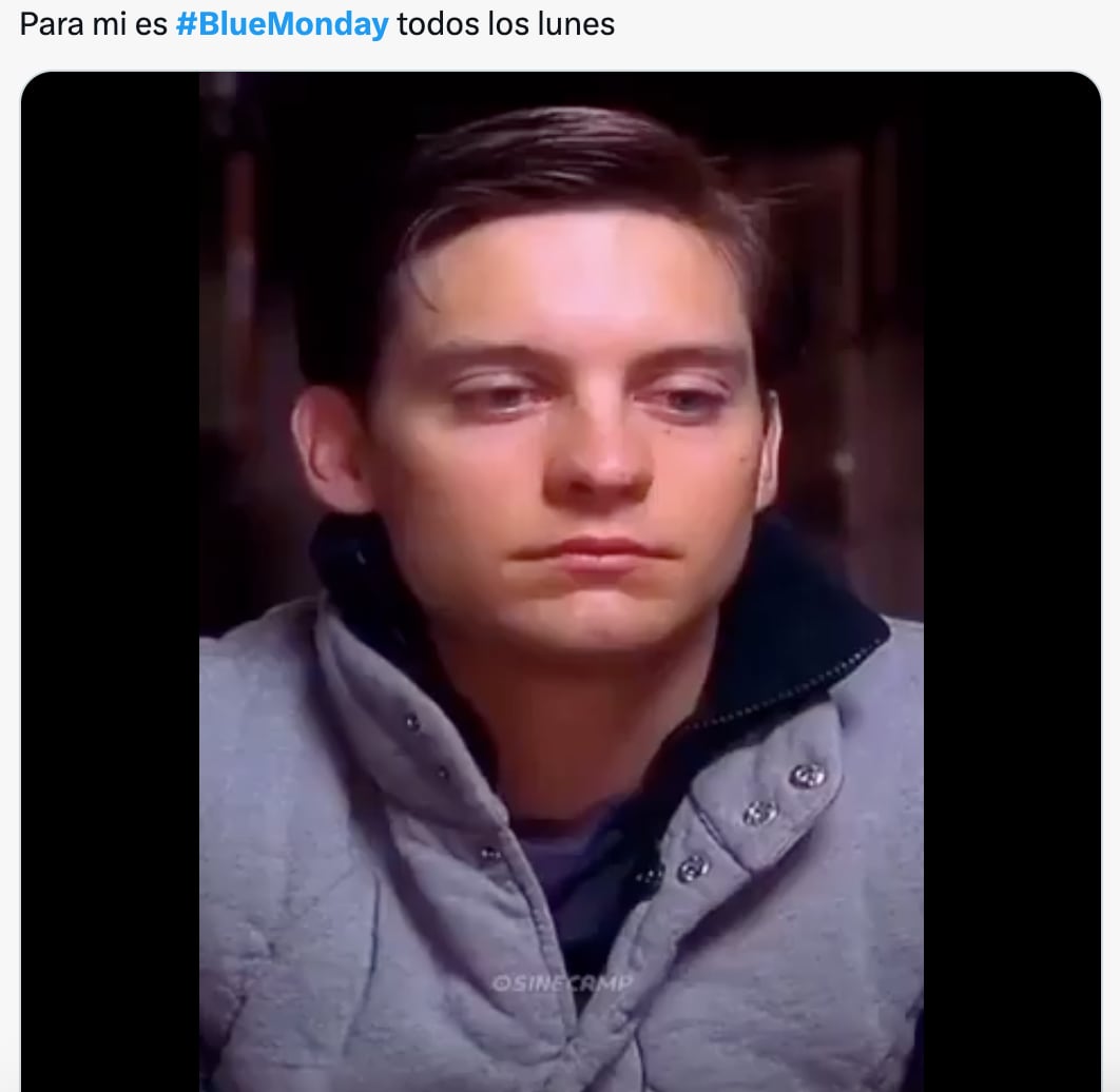 Este 15 de enero es el Blue Monday y ya desató los mejores memes