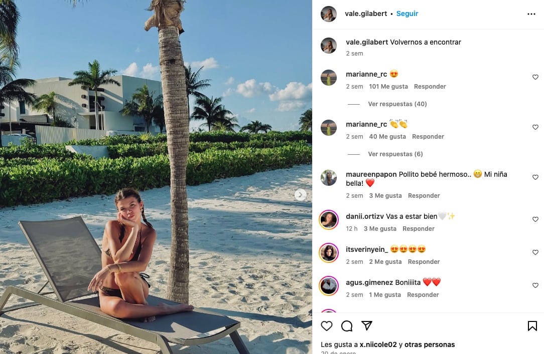 ¿Marianne Gonzaga y Valentina Gilabert eran amigas?