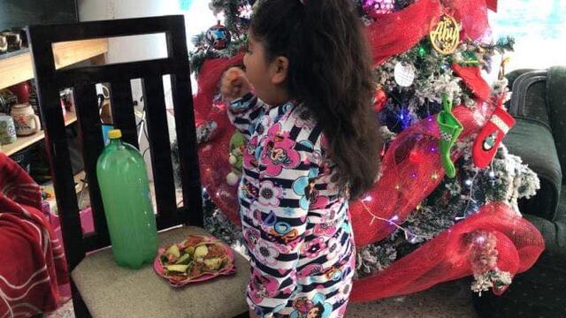 Niña pide tacos a los Reyes Magos