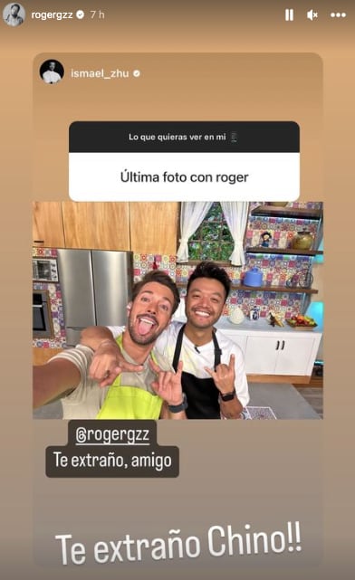 Roger González extraña a El Chino