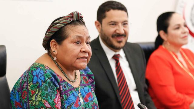 Rigoberta Menchú, premio Nobel de la Paz