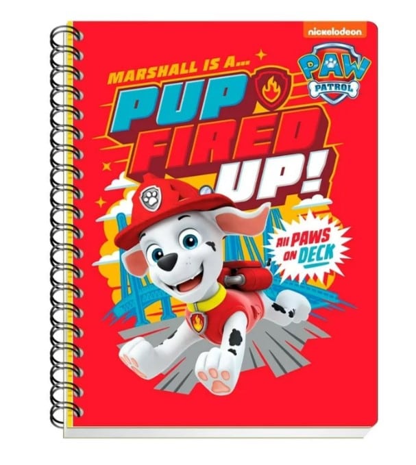 Cuadernos de Paw Patrol en Walmart