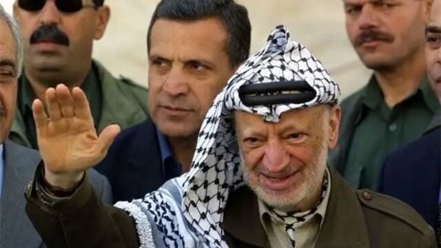 Yasir Arafat, político palestino