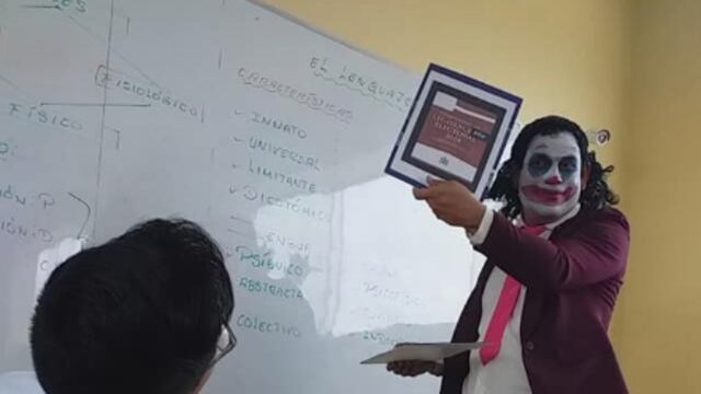 Maestro Yossip dosfrazado de Joker