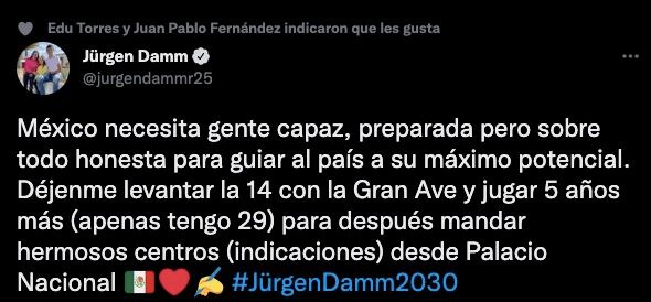 Jürgen Damm presidente