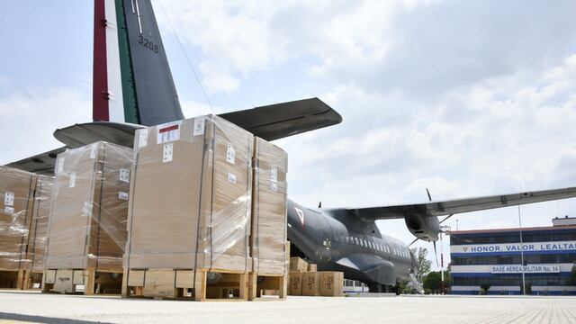 México entrega respiradores para Covid-19