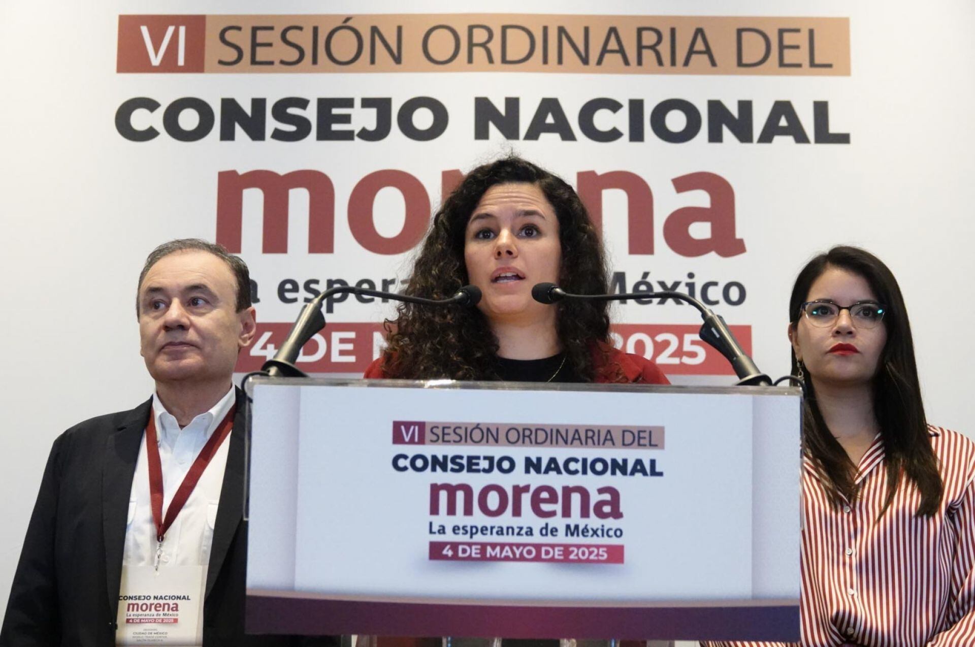 Luisa María Alcalde aclara que nuevos lineamientos de Morena no tienen dedicatoria para Andrea Chávez