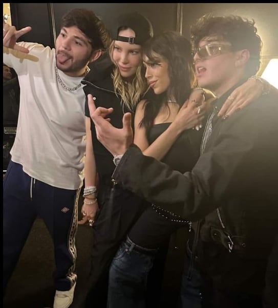 Belinda, Gabito Ballesteros, Danna Paola, Tito Double P
