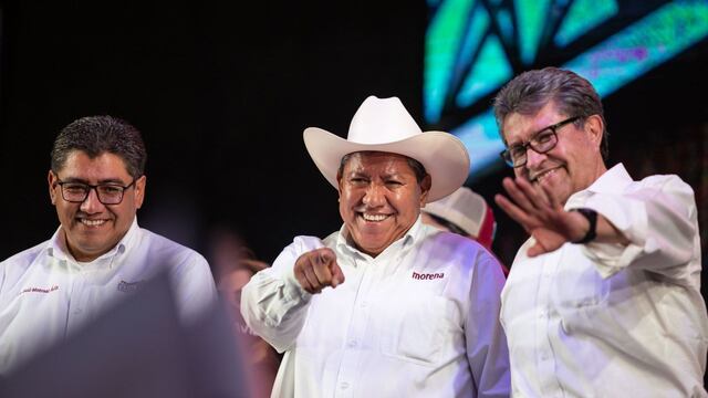 Saúl, David y Ricardo Monreal.