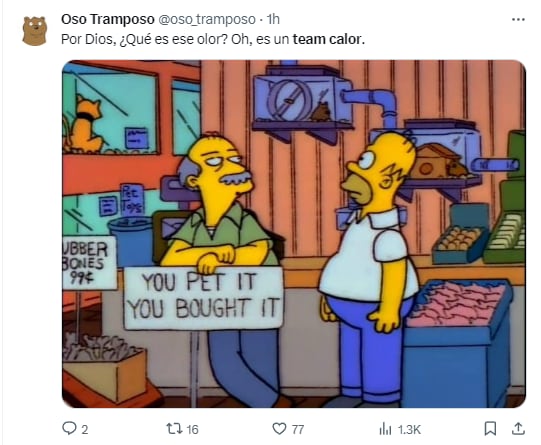 Memes por las altas temperaturas