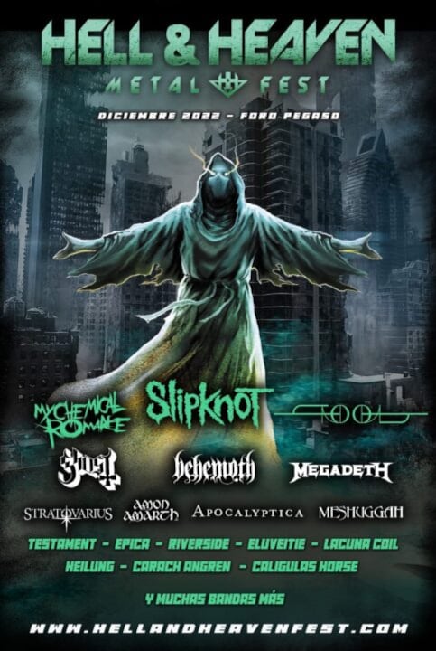 Supuesto cartel del Hell and Heaven 2022