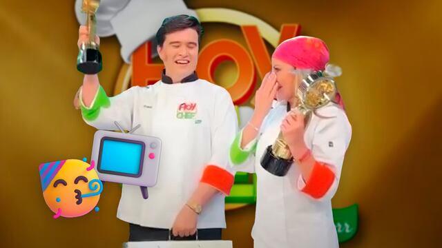 Pablo Chagra y Roxana Castellanos ganan Hoy soy el chef