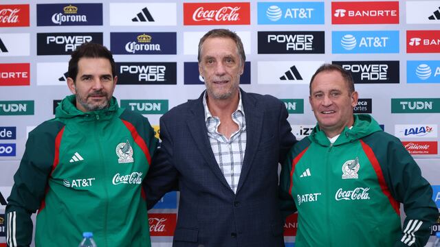 Duilio Davino y Andrés Lillini, presentados en la nueva estructura de la Selección Mexicana.
