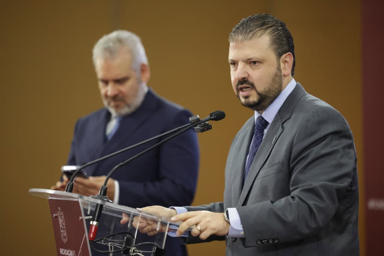 Raúl Zepeda Villaseñor, secretario de Gobierno de Michoacán.