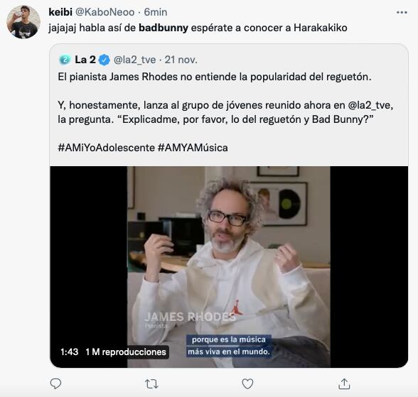 El pianista James Rhodes hace enojar a los fans del reguetón