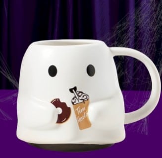 Taza de fantasma en Tim Hortons México
