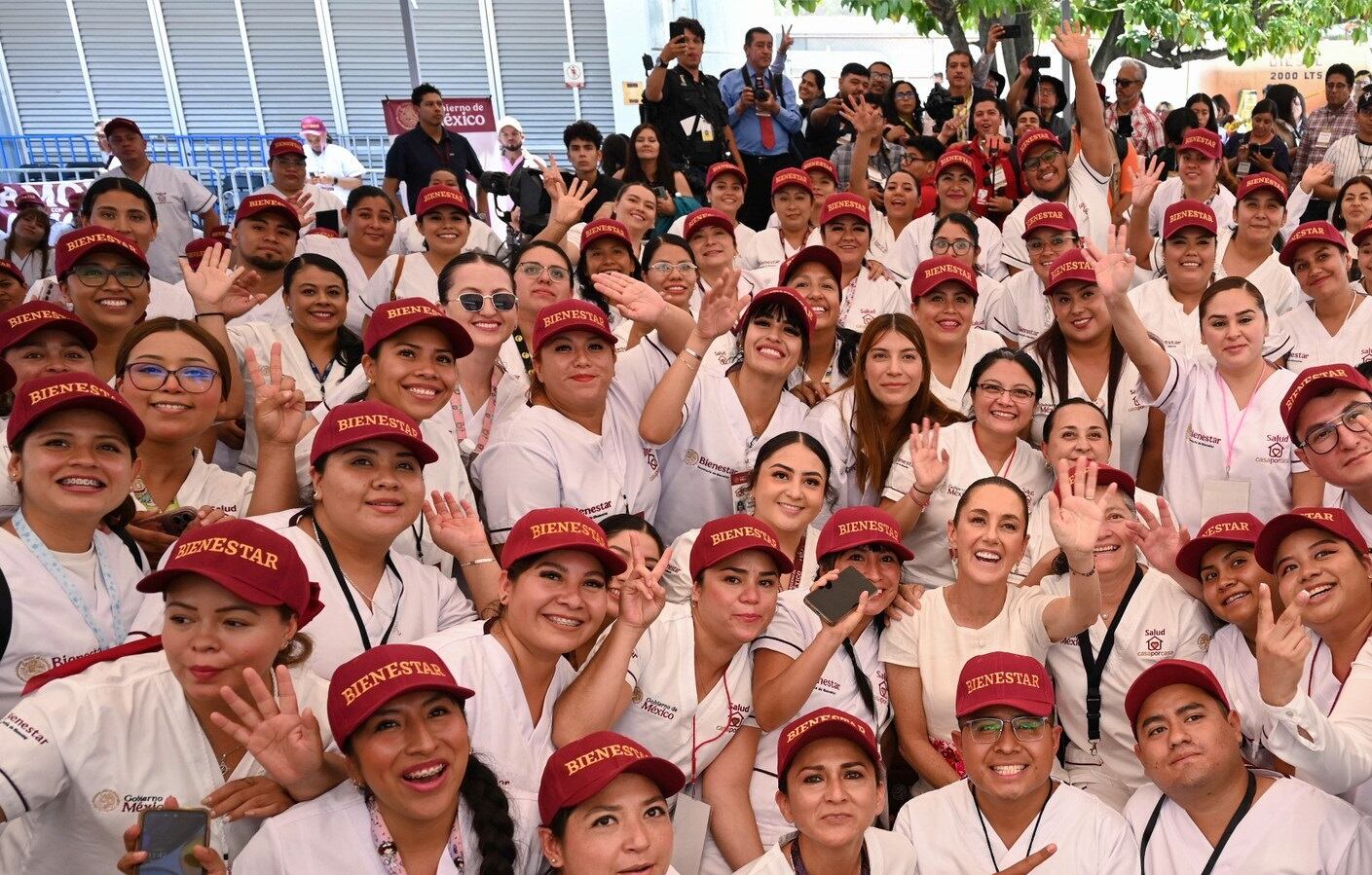 Claudia Sheinbaum da banderazo al programa Salud Casa por Casa en San Pedro Tlaquepaque, Jalisco