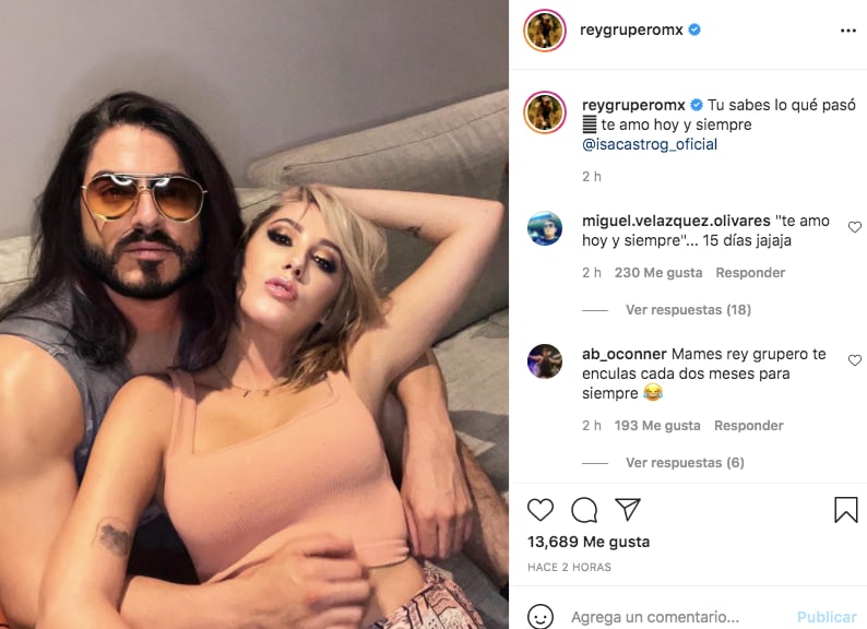 Rey Grupero e Isa Castro