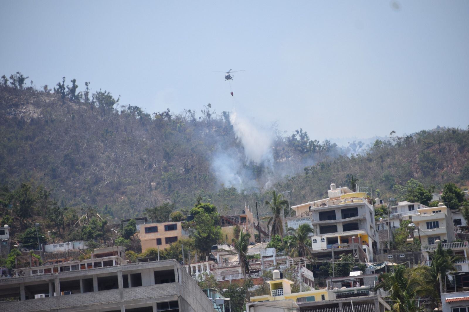 Incendio en Acapulco