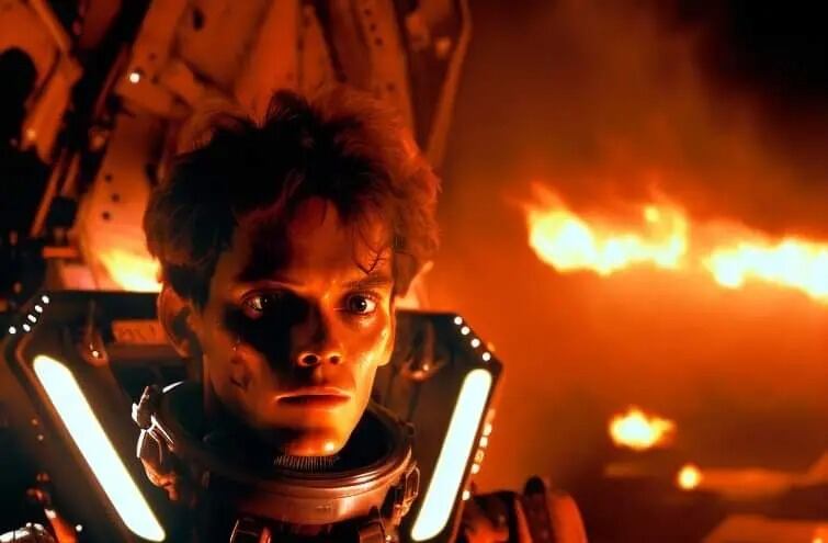 Una IA reimagina un live action de Evangelion con actores como Keanu Reeves, Kevin Bacon y David Bowie