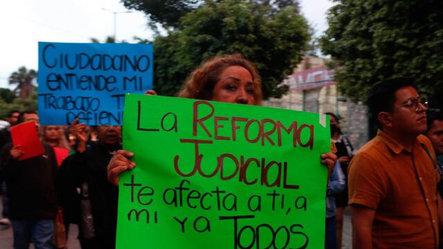 Protestas contra la reforma al Poder Judicial