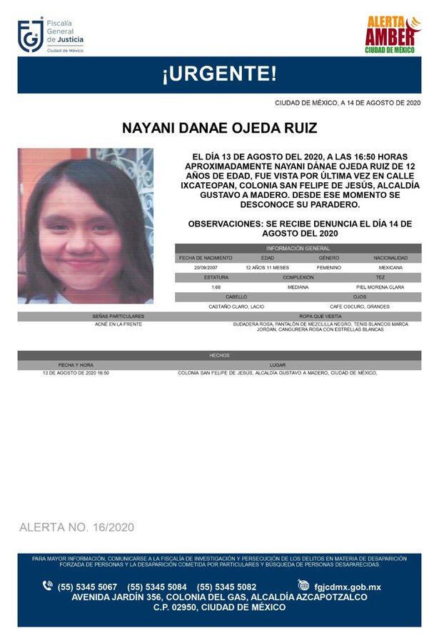 Ficha de búsqueda de Nayani