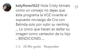 Mensaje a Cristy Nodal
