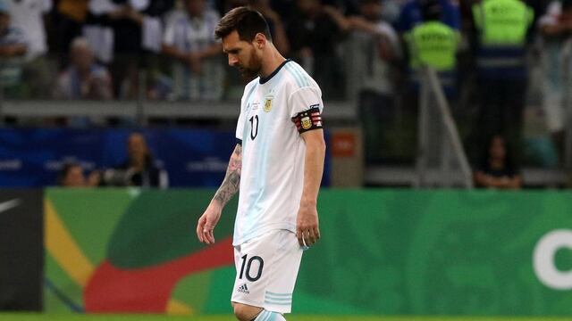 Messi y Argentina volvieron a decepcionar en la Copa América