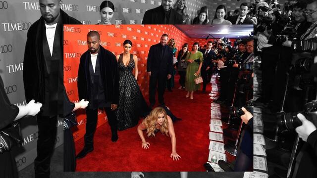 Le juegan broma a Kanye West y Kim Kardashian; sus caras lo dicen todo