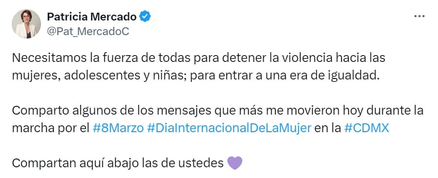 Marcha 8M Día Internacional de la Mujer 2025