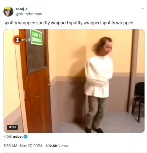 Memes del Spotify Wrapped 2024