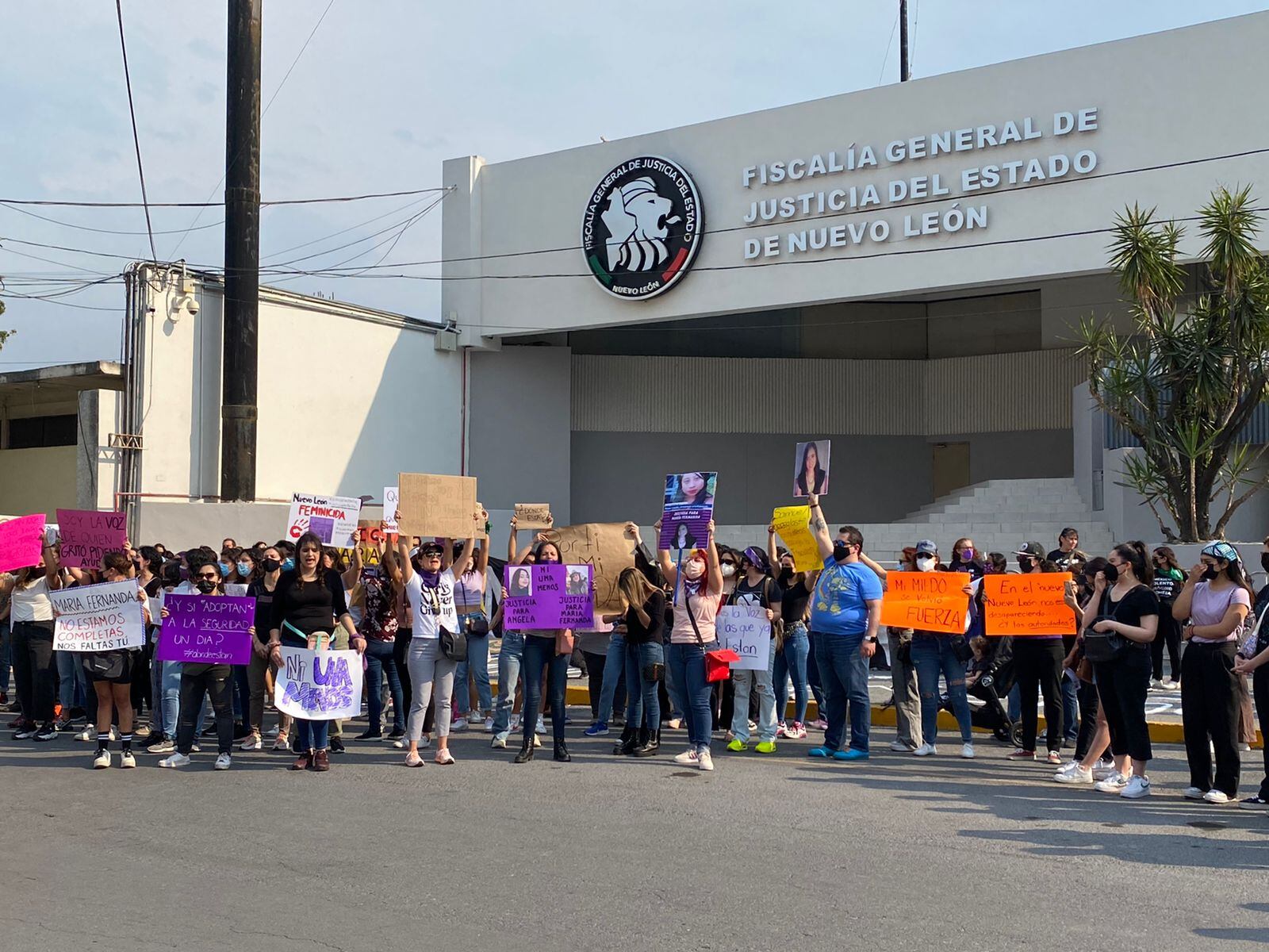 Protesta por justicia para María Fernanda Contreras Ruíz