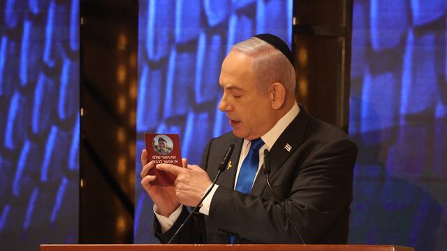 Benjamín Netanyahu, primer ministro de Israel