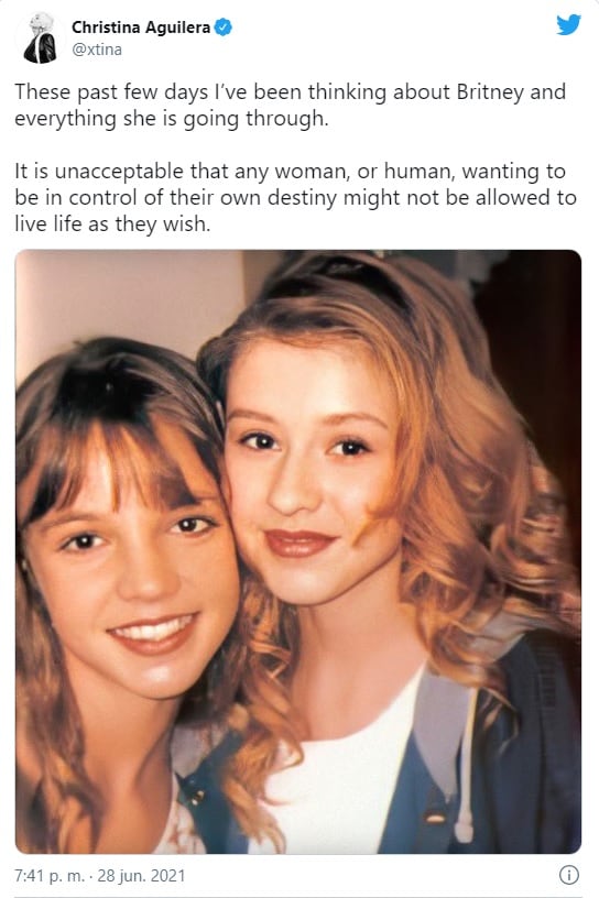 Christina Aguilera y Britney Spears