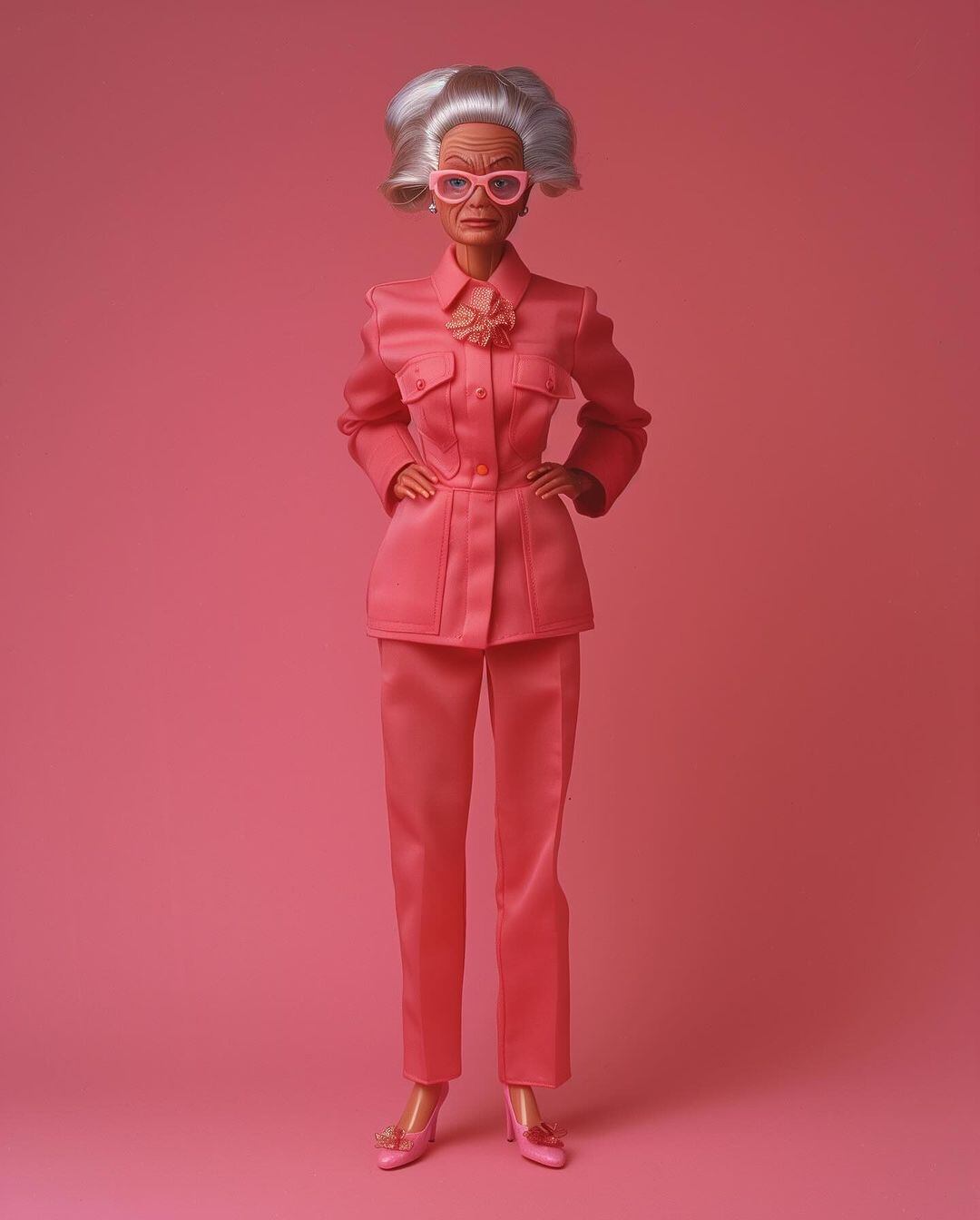 ¿Cómo se vería Barbie vieja? Una artista la imagina usando inteligencia artificial (FOTOS)