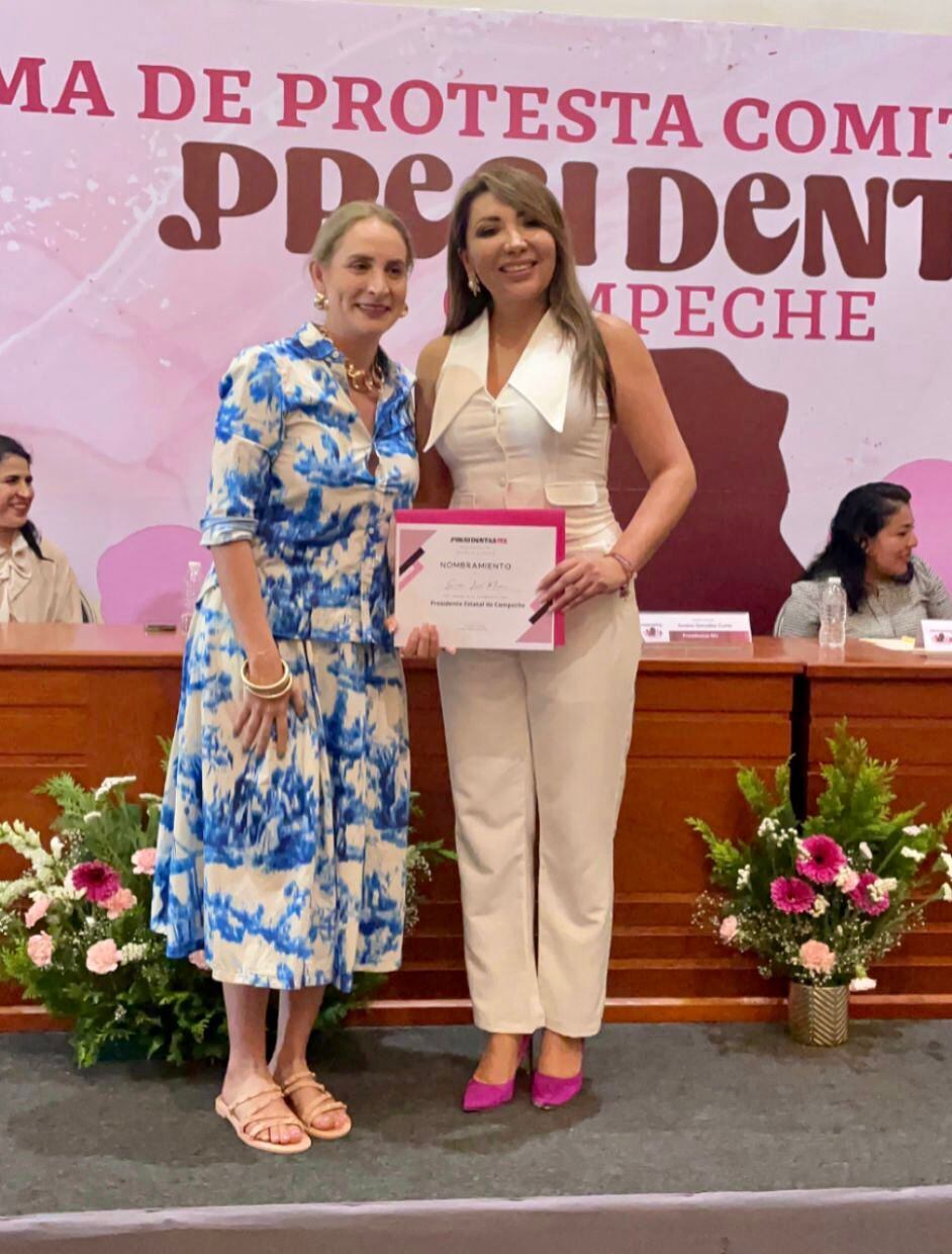 Presidentas Mx toma protesta a Elidee Luna Medina