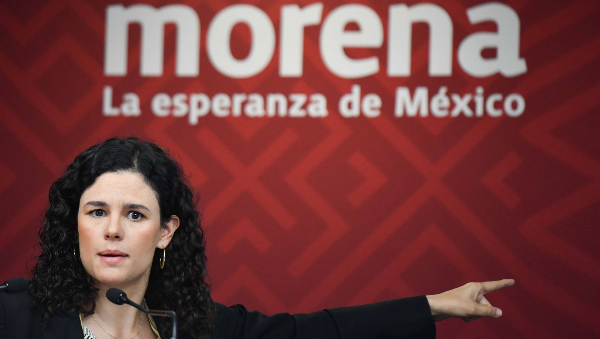Luisa Alcalde, dirigente nacional de Morena