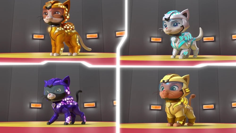 Cat Pack, amigos de Paw Patrol