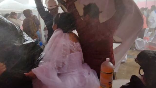 Granizada arruina fiestas en Irapuato