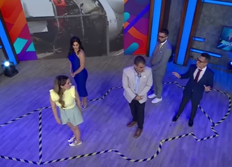 Conductores de Venga la Alegría generan pena ajena con la recreación que mostraron del submarino desaparecido