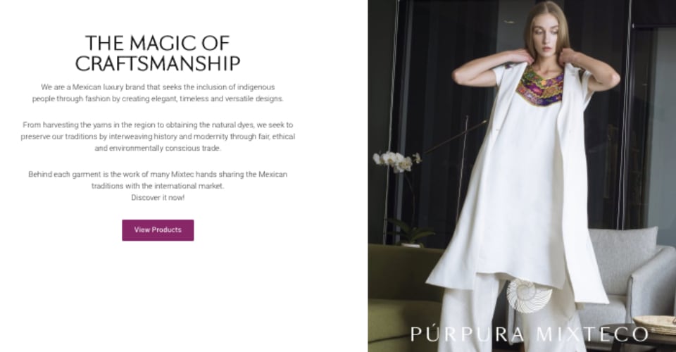 artesanas de oaxaca purpura mixtexo