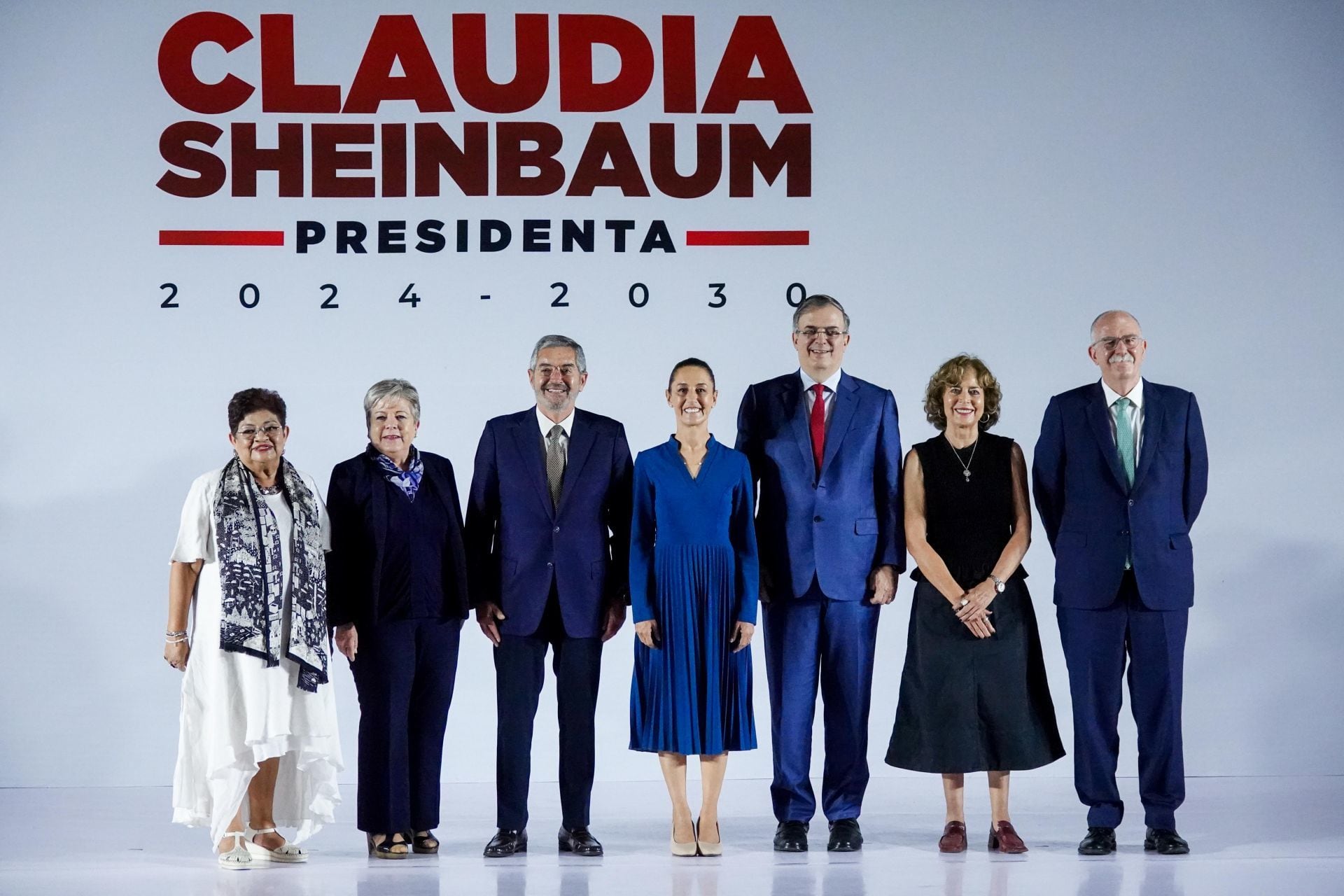 Presentación de la primera parte del gabinete de Claudia Sheinbaum